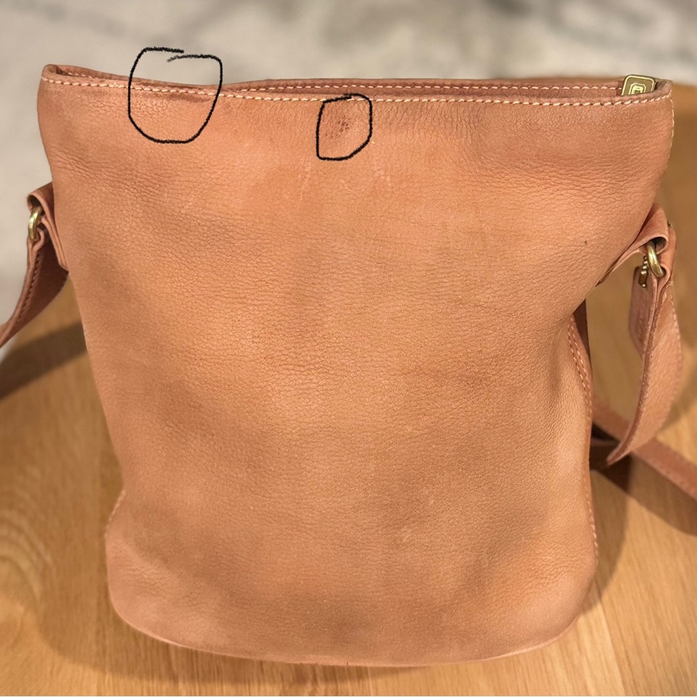 Vintage Coach Sonoma Nubuc Small Bucket Zip Bag From 1997 - Picture 14 of 14